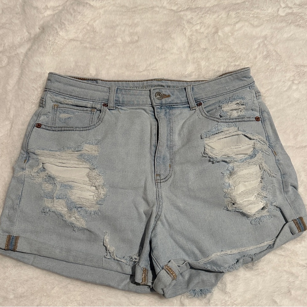 American Eagle Ripped Jean Short